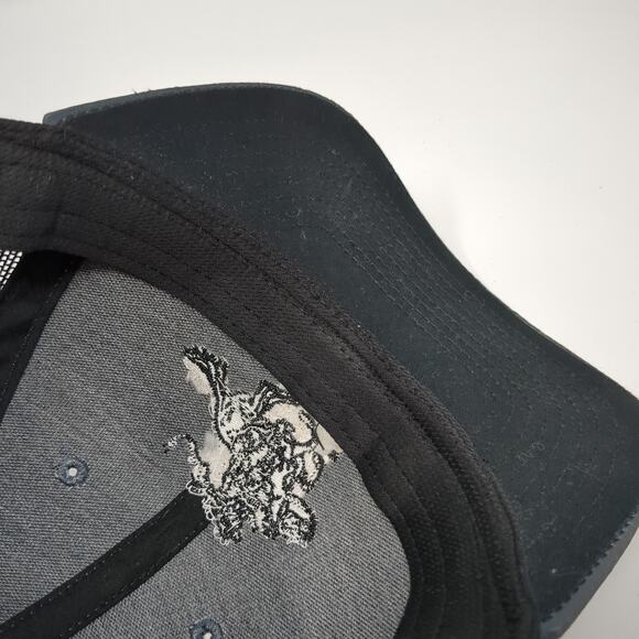 Winchester Snapback Trucker Cap Gray One Size Adjustable Mesh Back 6 Panel - Picture 8 of 9